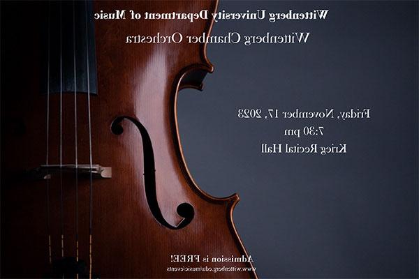 Chamber Orchestra Flyer