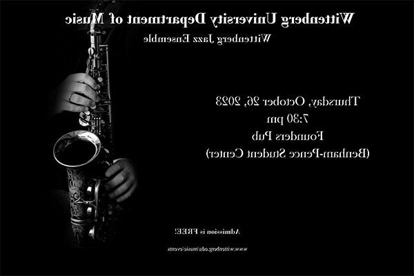 Jazz Ensemble Event Flyer