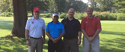 Dr. Frandsen at Community-Mercy Golf Outing