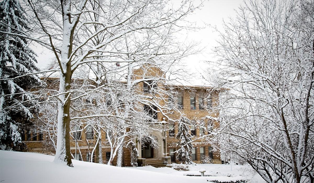 Carnegie Hall in the winter