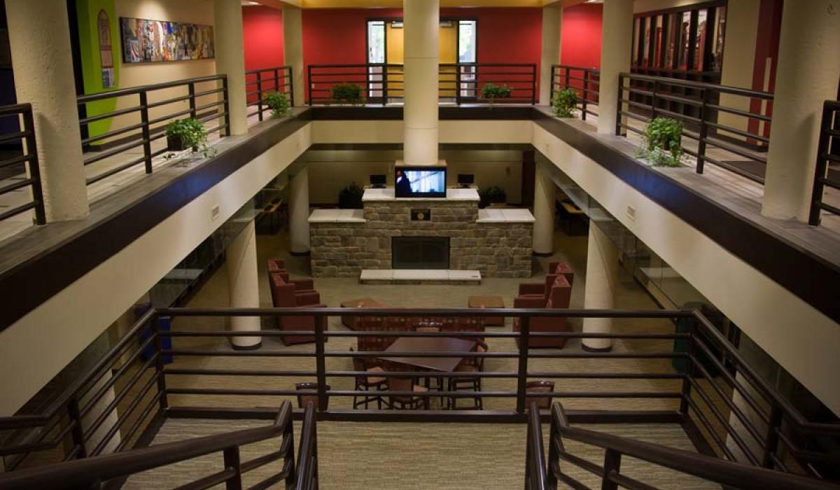 Benham-Pence Student Center Atrium