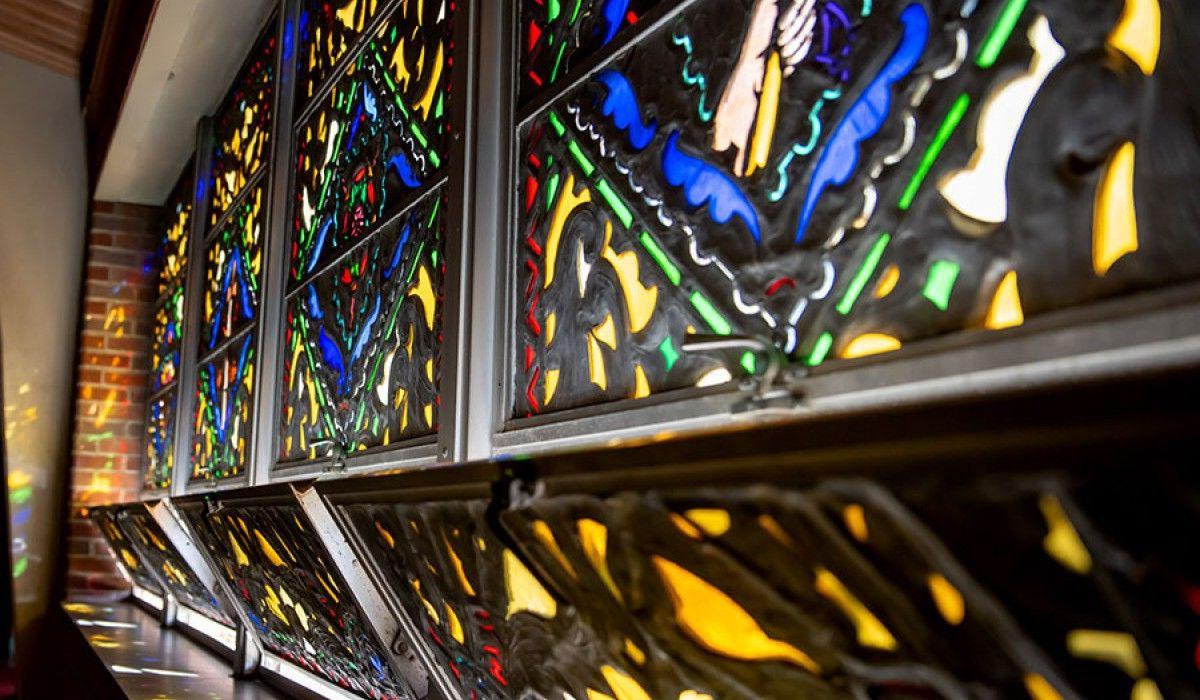 Weaver Chapel Stained Glass Windows