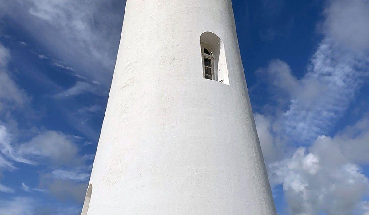 The San Salvador lighthouse