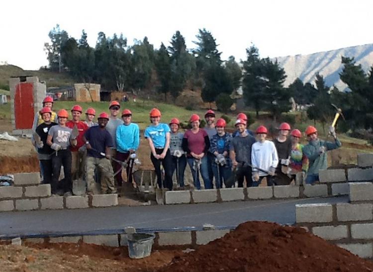 Group Photo in Lesotho